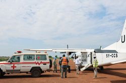 Hai Tổ Cấp cứu đường không Việt Nam đồng loạt kích hoạt nhiệm vụ khẩn tại Nam Sudan
