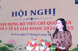 X&acirc;y dựng Bộ ti&ecirc;u ch&iacute; y tế x&atilde; mới phải s&aacute;t thực tiễn