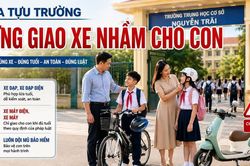 Giao xe cho con chưa đủ tuổi đi học, phụ huynh có thể bị phạt đến 10 triệu đồng
