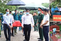 Cẩn trọng thu thập mẫu ADN 219 hài cốt liệt sĩ tại nghĩa trang Đá Chông