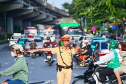 Cảnh sát giao thông Hà Nội chủ động phương án bảo đảm an toàn giao thông dịp 2-9
