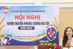 Phú Thọ: Tăng cường tuyên truyền phòng, chống ma túy tại cơ sở