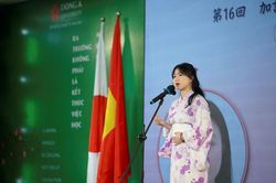 15 th&iacute; sinh tranh t&agrave;i tại chung kết h&ugrave;ng biện tiếng Nhật quốc tế