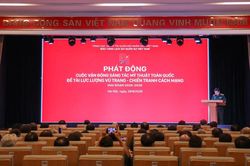 Phát động Cuộc vận động sáng tác mỹ thuật đề tài Lực lượng vũ trang - Chiến tranh cách mạng