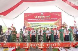 Điện Biên: Động thổ dự án nhà ở xã hội đầu tiên tại xã biên giới Thanh Yên