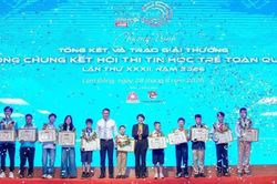 Đoàn Thành phố Hồ Chí Minh về nhất toàn đoàn Hội thi Tin học trẻ toàn quốc 2026