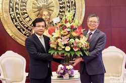 Đại sứ qu&aacute;n L&agrave;o tại Trung Quốc ch&uacute;c mừng 81 năm Quốc kh&aacute;nh Việt Nam