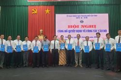 Cần Thơ bổ nhiệm l&atilde;nh đạo 20 Bệnh viện đa khoa khu vực