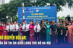 Phố Nguyễn Hữu An: Dấu ấn tri ân giữa lòng thủ đô Hà Nội