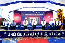 Phó Bí thư Thường trực Thành ủy Đà Nẵng dự Lễ khởi động Dự án Nhà ở xã hội Bắc Hòa Khánh
