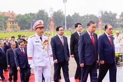 Lãnh đạo Đảng, Nhà nước vào Lăng viếng Chủ tịch Hồ Chí Minh nhân dịp kỷ niệm 81 năm Quốc khánh 2-9