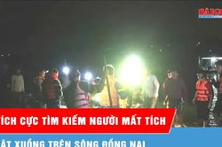 Lật xuồng tr&ecirc;n s&ocirc;ng Đồng Nai, 1 người chết, 1 người mất t&iacute;ch