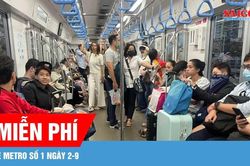Thông tin mới về hoạt động xe buýt, metro dịp lễ 2-9