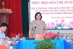 Thực hiện dân chủ ở cơ sở phải thực chất, hiệu quả