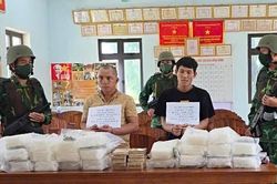 Bắt quả tang 2 đối tượng vận chuyển trái phép hơn 28,5kg ma túy