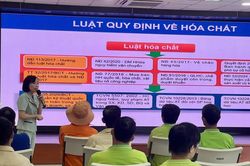 VWS tăng cường huấn luyện an toàn hóa chất cho người lao động
