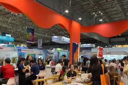 Ấn tượng gian h&agrave;ng Đ&agrave;i Loan (Trung Quốc) tại ITE HCMC 2026