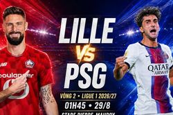 Nhận định Lille vs PSG, 01h45 ngày 29/8: Nhà vua gặp khó