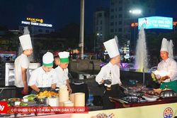Khai mạc phố đi bộ ẩm thực đêm Hải Phòng