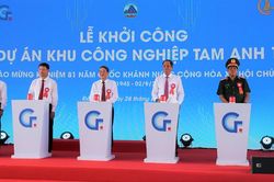 Đà Nẵng khởi công khu công nghiệp gần 170ha, vốn hơn 1.500 tỷ đồng