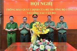 Ph&oacute; Gi&aacute;m đốc C&ocirc;ng an Kh&aacute;nh H&ograve;a giữ chức Ph&oacute; Cục trưởng Bộ C&ocirc;ng an