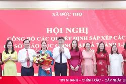 Các địa phương ở Hà Tĩnh sắp xếp trường học theo mô hình mới