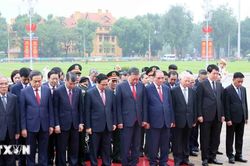 81 năm Quốc khánh: Lãnh đạo Đảng, Nhà nước vào Lăng viếng Chủ tịch Hồ Chí Minh