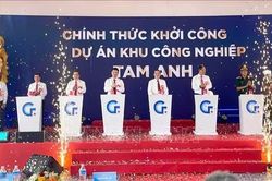 Khởi công Dự án Đầu tư xây dựng kinh doanh kết cấu hạ tầng Khu công nghiệp Tam Anh 1