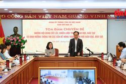 Bộ trưởng Bộ Giáo dục và Đào tạo Hoàng Minh Sơn chia sẻ những vấn đề cốt lõi của ngành giáo dục