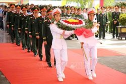 Quảng Trị: Truy điệu, an táng 13 hài cốt liệt sĩ được quy tập tại khu vực Câu Nhi