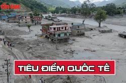 Tin tức TV: Lũ qu&eacute;t Nepal - Trung Quốc: Ph&iacute;a sau sự sụp đổ của băng h&agrave;