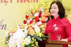 Chủ tịch Bùi Thị Minh Hoài dự Đại hội đại biểu toàn quốc Liên hiệp các Hội Khoa học và Kỹ thuật Việt Nam lần thứ IX