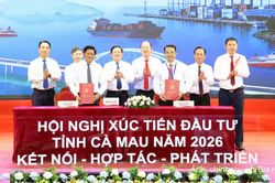 Cà Mau: Đón dòng vốn hơn 40.000 tỷ đồng, hướng tới cực tăng trưởng mới