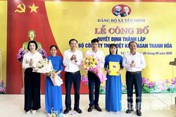 Thành lập hai chi bộ doanh nghiệp ngoài nhà nước