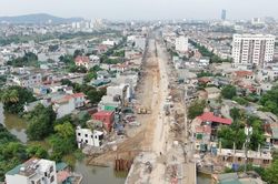 Đại lộ Lê Lợi hơn 1.000 tỷ đồng gấp rút về đích trước 2/9