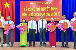 Hội An th&agrave;nh lập 6 đảng bộ trường học