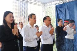 Phường An Hải truy điệu, an táng 3 hài cốt và 1 mộ liệt sĩ tập thể
