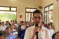 Lãnh đạo xã Bà Nà đối thoại với người dân bị ảnh hưởng bởi dự án Khu công nghiệp Hòa Ninh