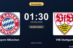 Nhận định Bayern München vs VfB Stuttgart: Đại chiến nhóm đầu