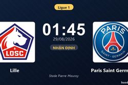 Nhận định Lille vs Paris Saint Germain: Cơ hội bám đuổi ngôi đầu