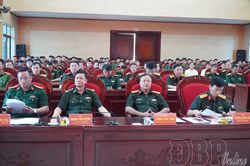 Phát động đợt thi đua đột kích thực hiện nhiệm vụ diễn tập khu vực phòng thủ