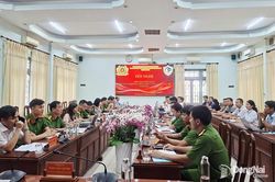 Cụm thi số 12 triển khai Kế hoạch hội thao kiểm tra nghiệp vụ chữa ch&aacute;y v&agrave; CNCH năm 2026