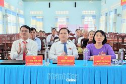 Thường trực HĐND, UBND, Ủy ban MTTQ Việt Nam x&atilde; Phước Hậu k&yacute; kết quy chế phối hợp c&ocirc;ng t&aacute;c