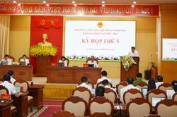 Kỳ họp thứ 5 HĐND phường Cam Đường thông qua 5 nghị quyết