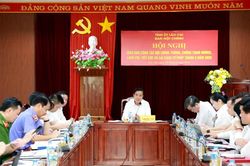Lào Cai triển khai nhiệm vụ công tác nội chính những tháng cuối năm 2026