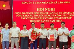 Lào Cai: Nhiều địa phương đồng loạt sắp xếp, tinh gọn mạng lưới trường học