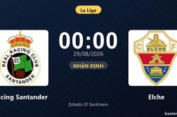 Nhận định Racing Santander vs Elche: Điểm nóng cuộc đua tốp đầu