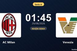 Nhận định AC Milan vs Venezia: Điểm n&oacute;ng cuộc đua tốp đầu