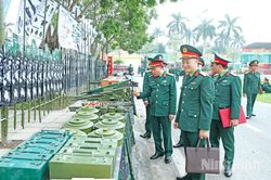 Xây dựng lực lượng vũ trang tỉnh vững mạnh toàn diện, đáp ứng yêu cầu nhiệm vụ trong giai đoạn mới