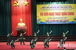 Gia Viễn tổ chức Hội diễn nghệ thuật quần ch&uacute;ng